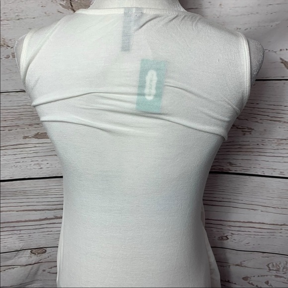 Nwt Maurice’s Pearl Embellished Collar Sleeveless Tank Top - Picture 4 of 8